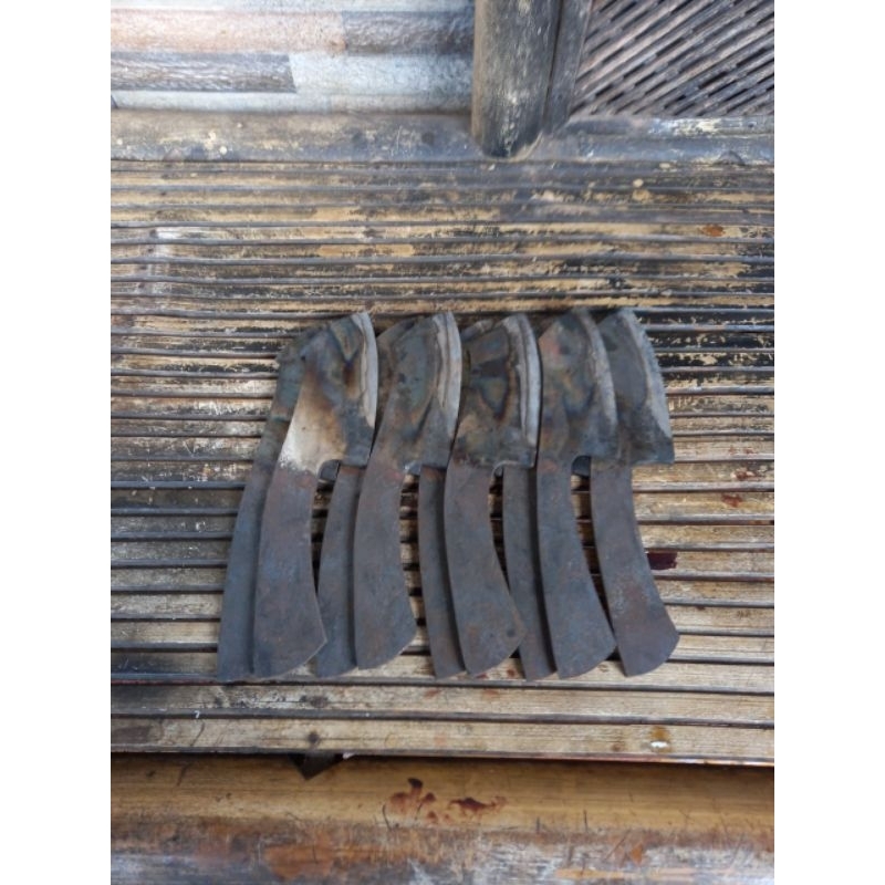 bilah mentahan pisau burscraft mini