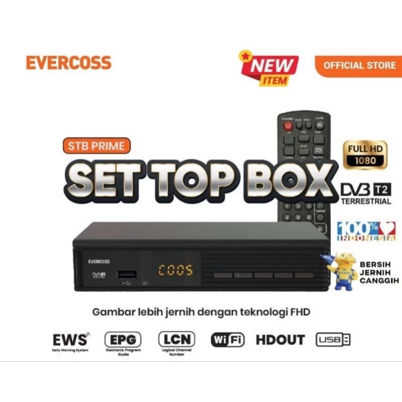 set top box evercross prime