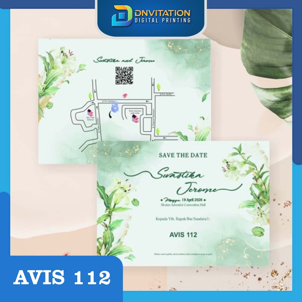 UNDANGAN AVIS 112 // PLUS CETAK