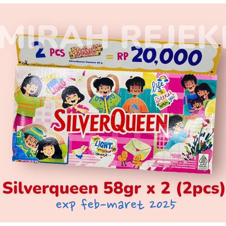 

Serbuu SILVERQUEEN BUY 1 GET 1 FREE