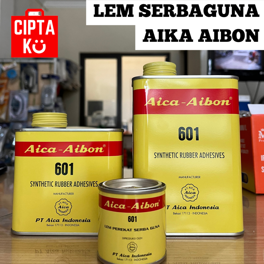 

Lem Aica Aibon / Perekat Serbaguna / Lem Kuning 70g 300g 700g