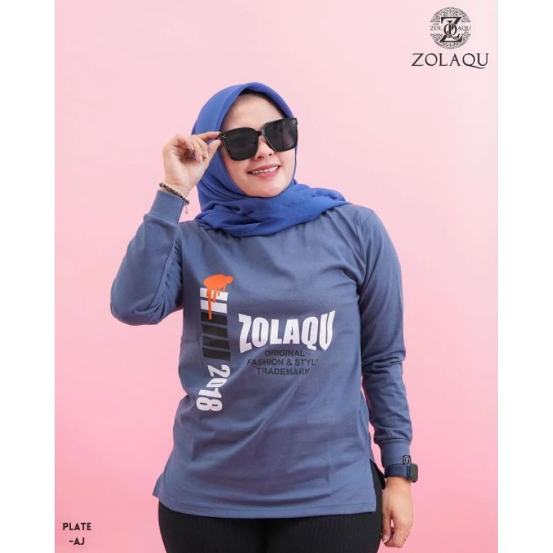 KAOS ZOLAQU BAJU ATASAN MUSLIMAH  ZOLAQU ORIGINAL ZOLAQU TERBARU TERLARIS