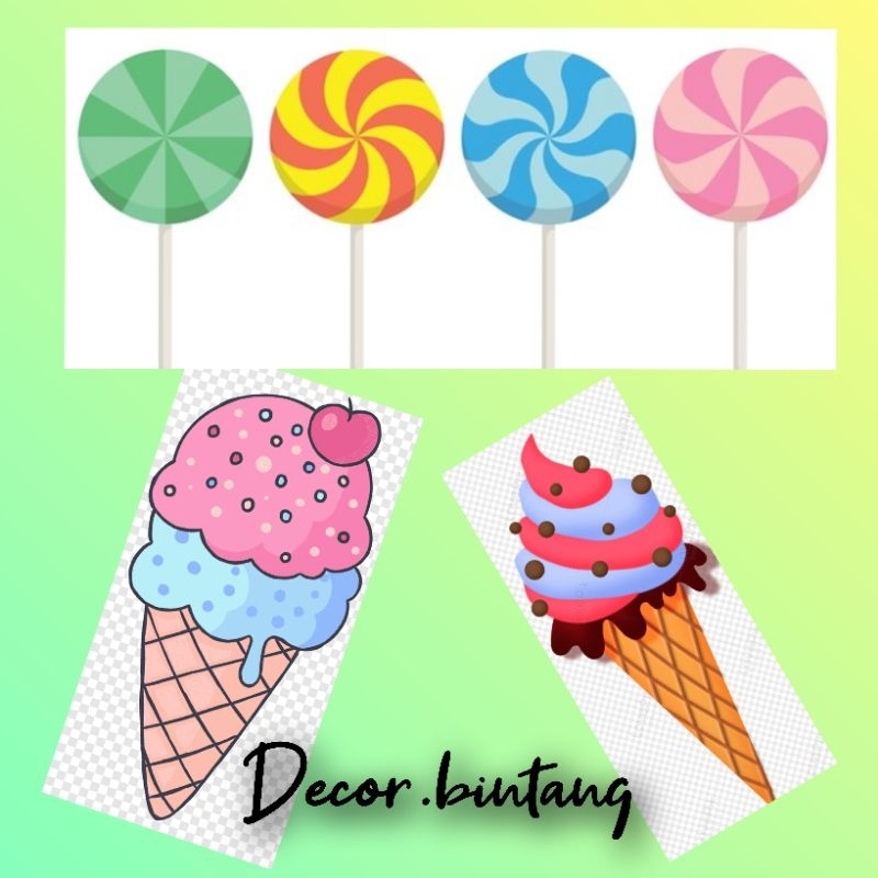 Karakter dekorasi ulangtahun /dekirasi karakter styrofoam