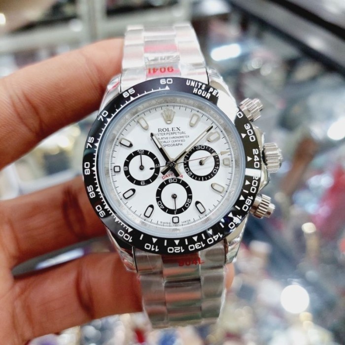 Jam tangan Rolex Daytona Silver Dial White 41Mm Limited Edition