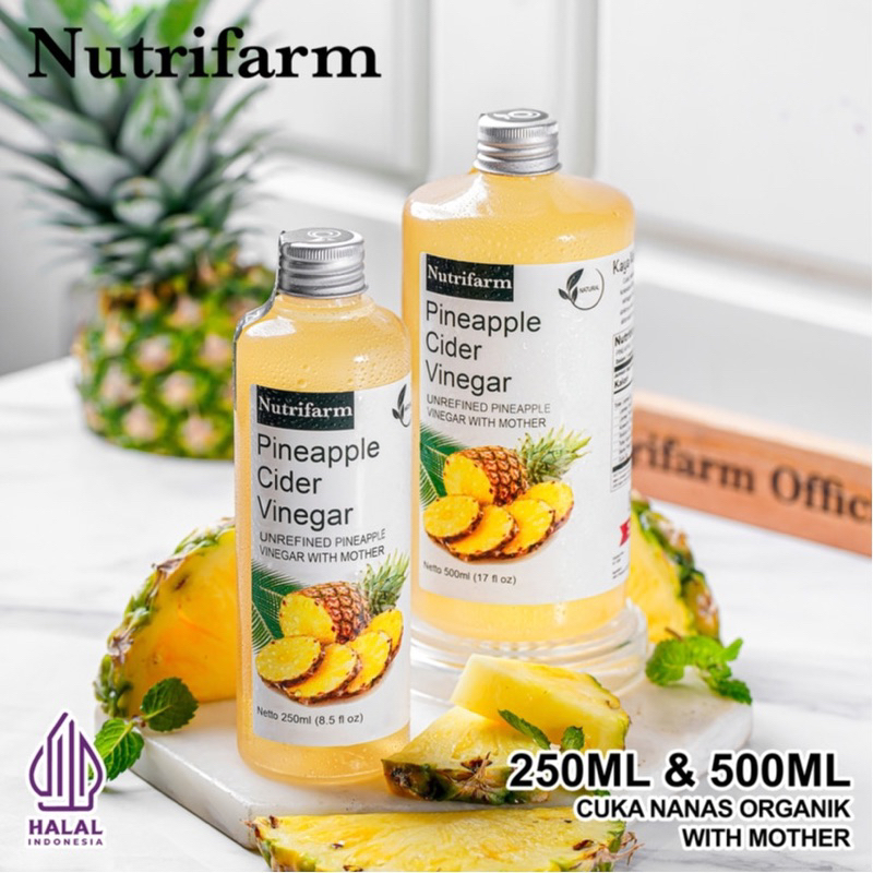 

CUKA NANAS 250 ML 500 ML ORIGINAL WITH MOTHER/CUKA NANAS ORGANIK MURNI TANPA CAMPURAN/PINEAPPLE CIDER VINEGAR WITH MOTHER/CUKA NANAS UNTUK KESEHATAN/MINUMAN KESEHATAN ASLI/CUKA NANAS ORIGINAL 100% MURNI ASLI/CUKA NANAS