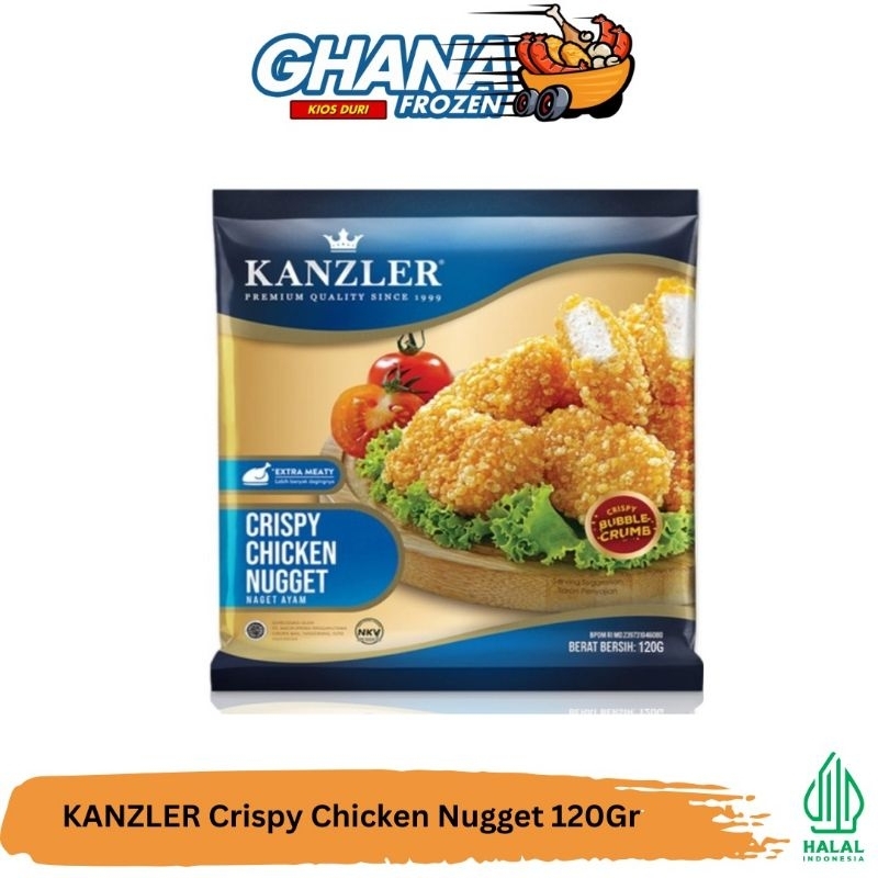 

KANZLER Crispy Chicken Nugget 120Gr