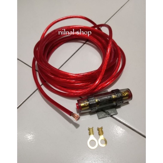 Terkini kabel strum aki power mobil kabel strum 5 metersikring tabung2pc skun aki d Promo Terbaru