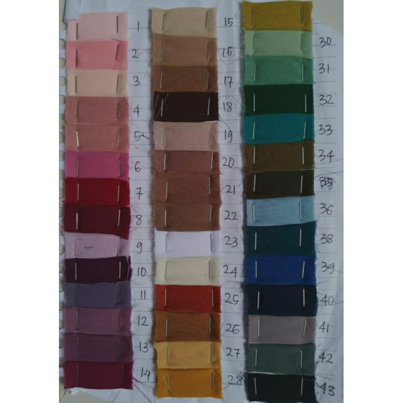 Bahan Sifon Arab per meter