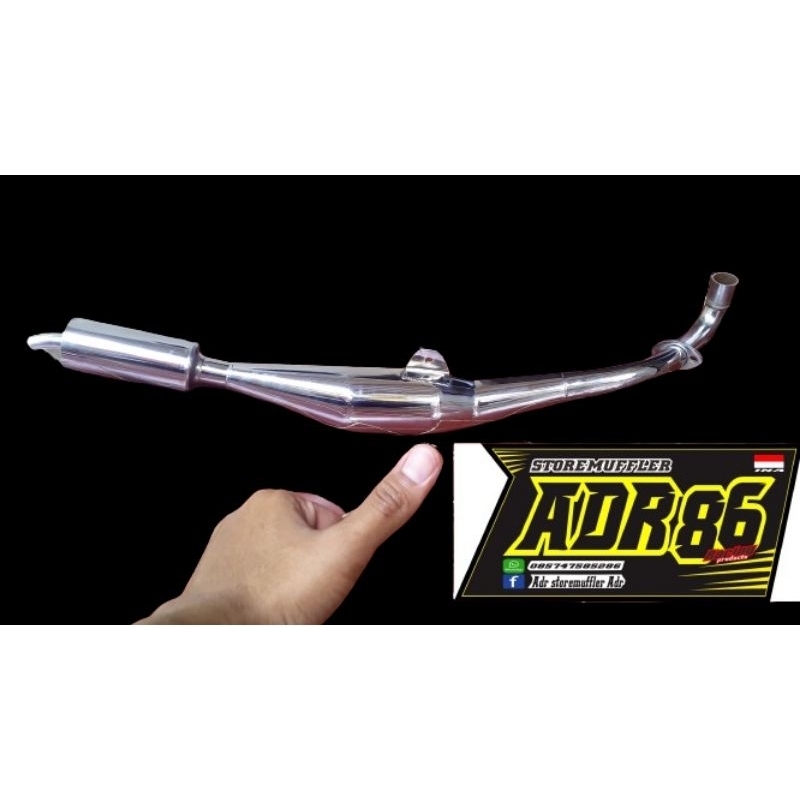 fizr std knalpot std racing original Adr86 exhaust system