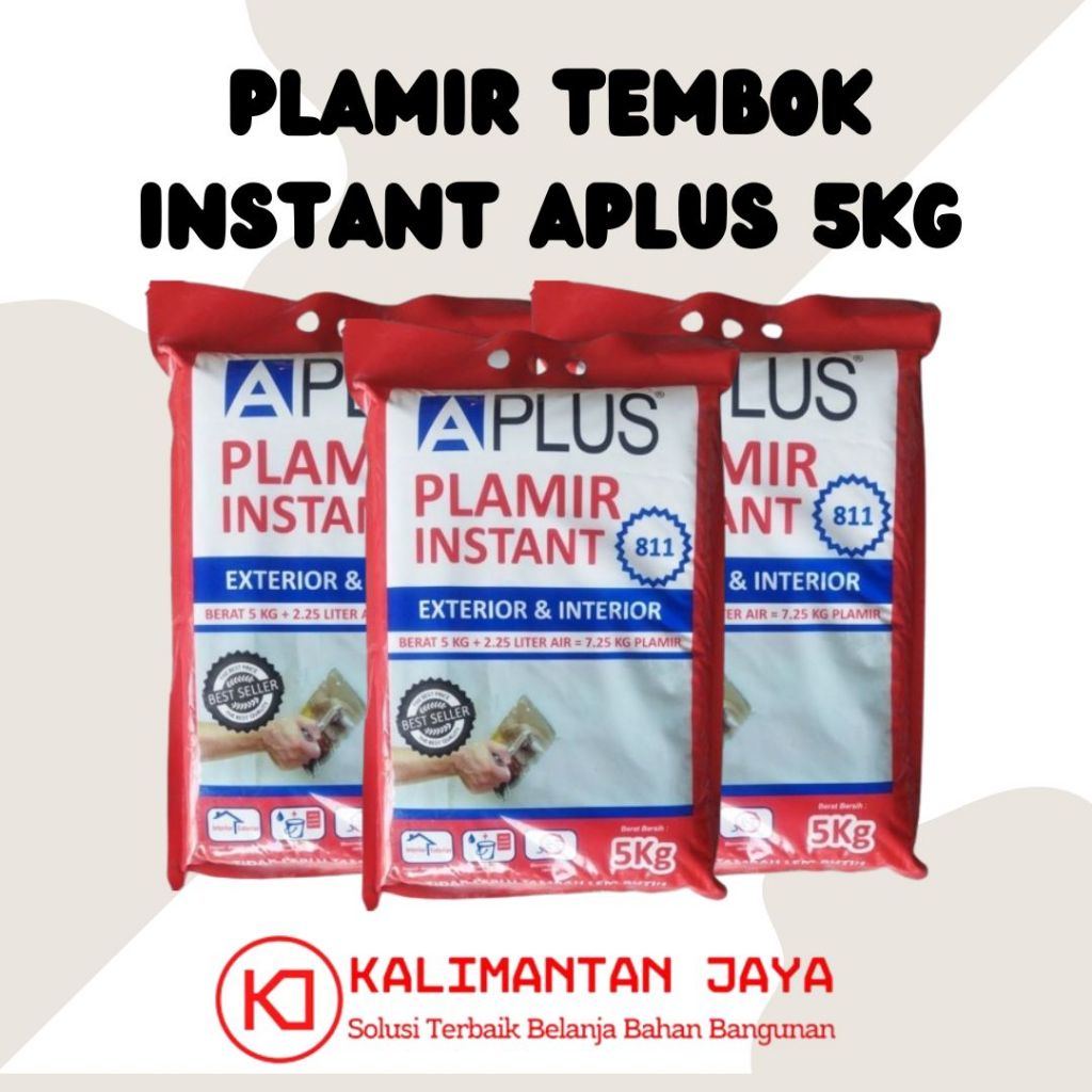 PLAMIR TEMBOK INSTANT APLUS 811 5KG