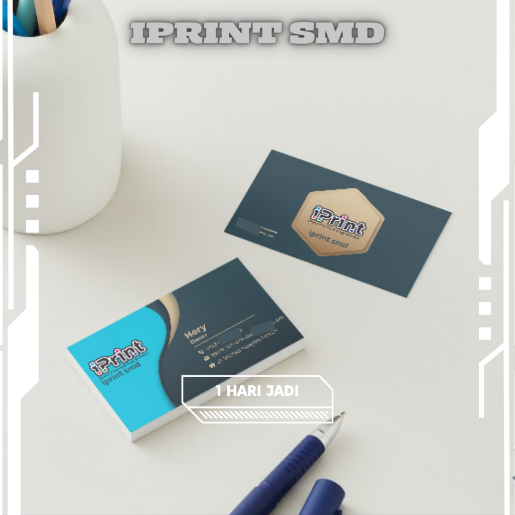 

Custom Kartu Nama/Bisnis Bahan PVC Print UV isi 100 Pcs Murah