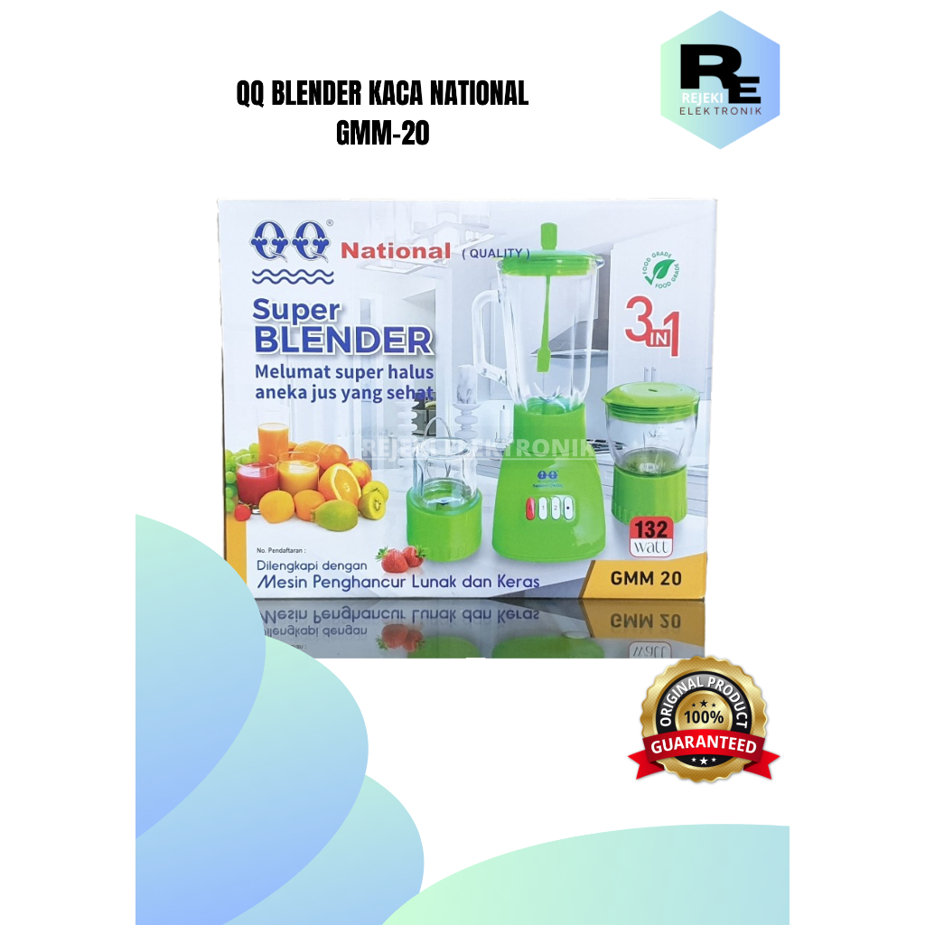 Blender QQ 3 Gelas GMM 20