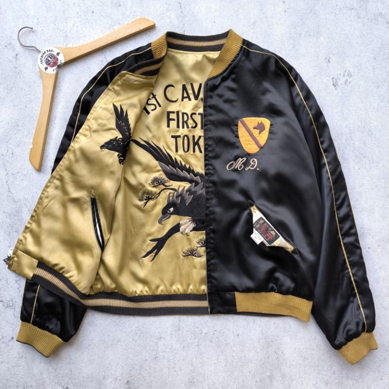Vintage 90s Sukajan Tailor Toyo 1st Cav. Div.