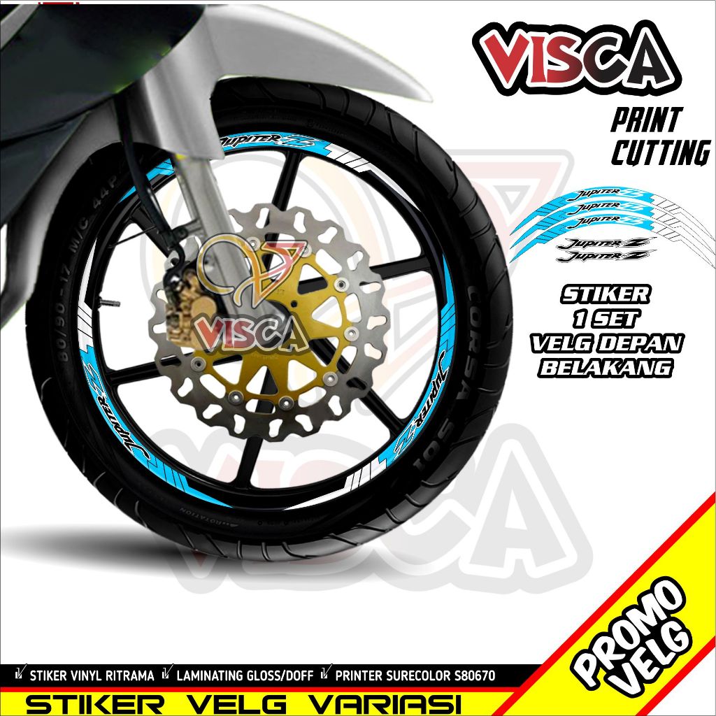 Stiker Velg List Velg Motor Stiker Jupiter Z Abs 2