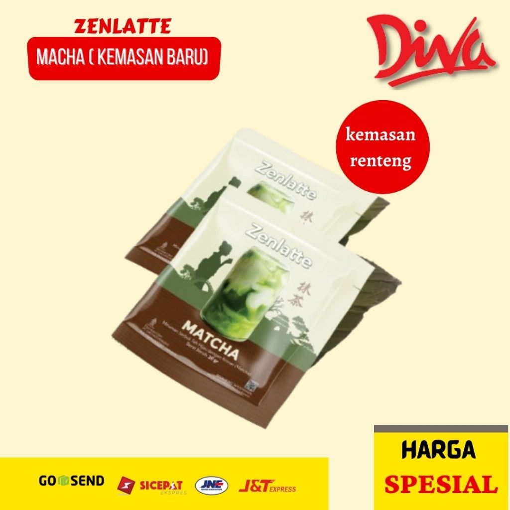 

[1 renteng] 20gr Zenlatte Matcha