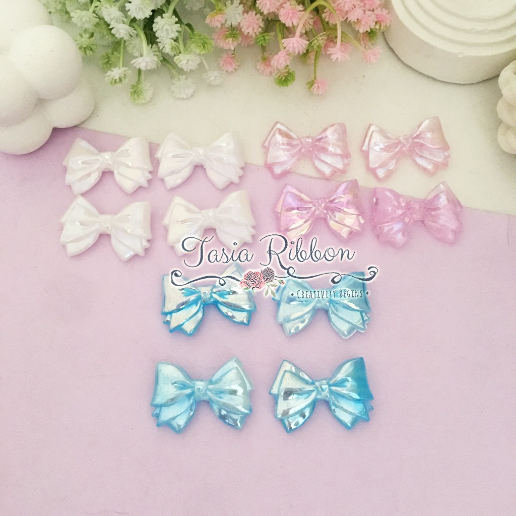 

Aneka Mote Bowtie Bow (Mote 449 | Mote Pita Clear) [AA1.MT449]