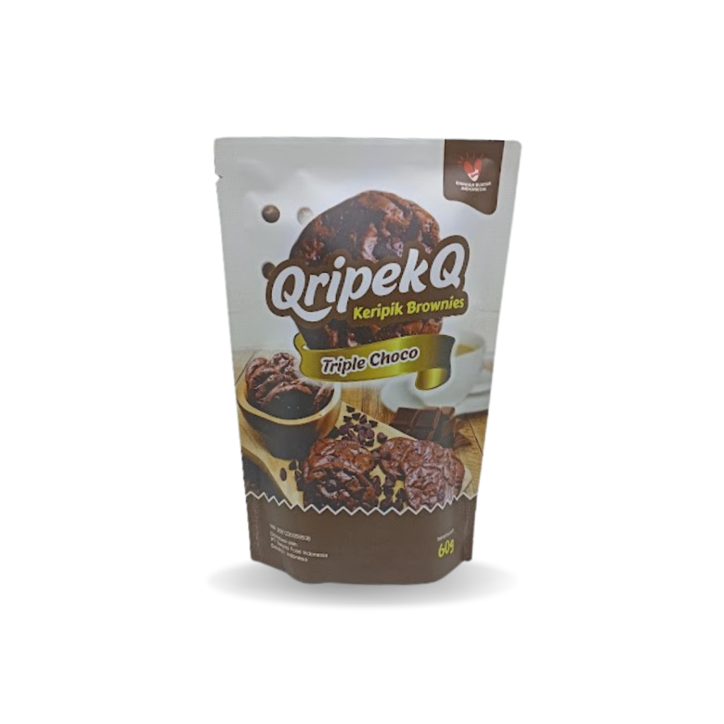 

QRIPEKQ TRIPLE CHOCO KERIPIK BROWNIES