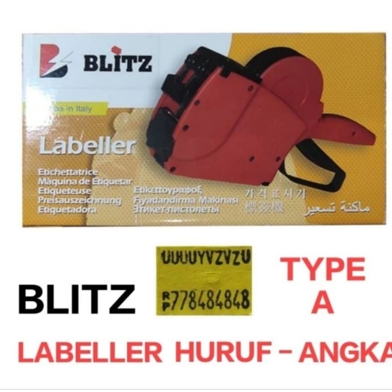 

BLITZ LABELER CETAK HARGA HURUF - ANGKA