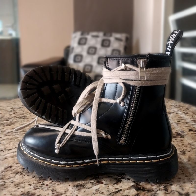 RICK OWENS X DR.MARTENS 1460 Bex leather