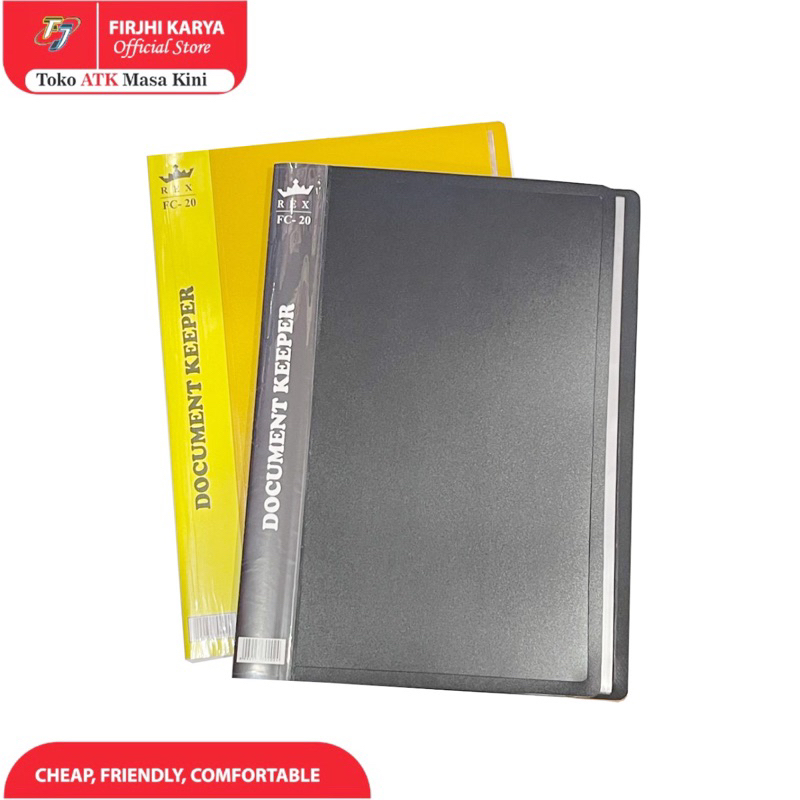 

Map Doccument Keeper (Clear Holder) - Map Plastik 20 Sheets