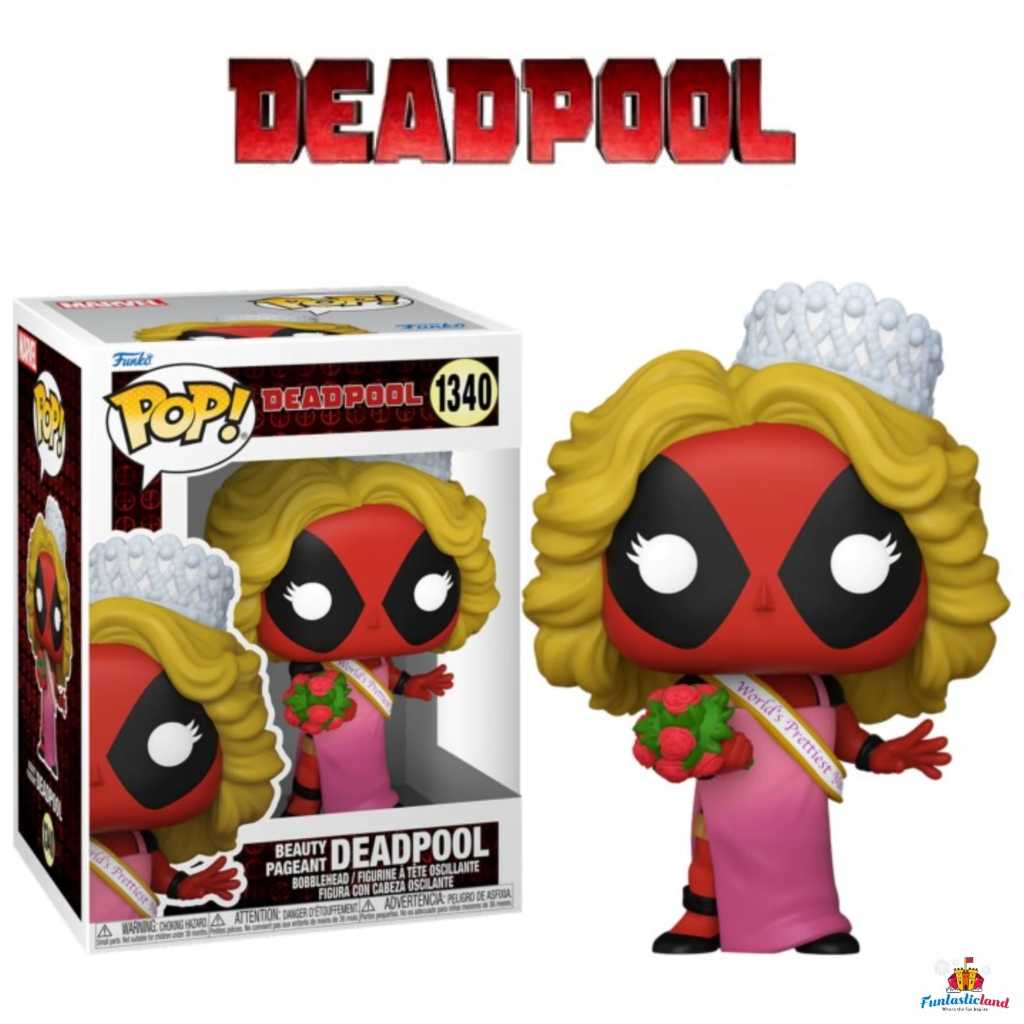 Funko POP Marvel Deadpool - Beauty Pageant Deadpool #1340