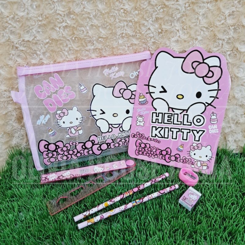 

Stationary Set Hello Kitty Pink Pouch Jaring 7in1 L Pouch Stationary Set Hello Kitty Pink L