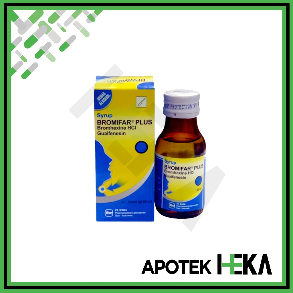 Bromifar Plus Sirup 60 cc - Sirup Obat Batuk [BOGOR]