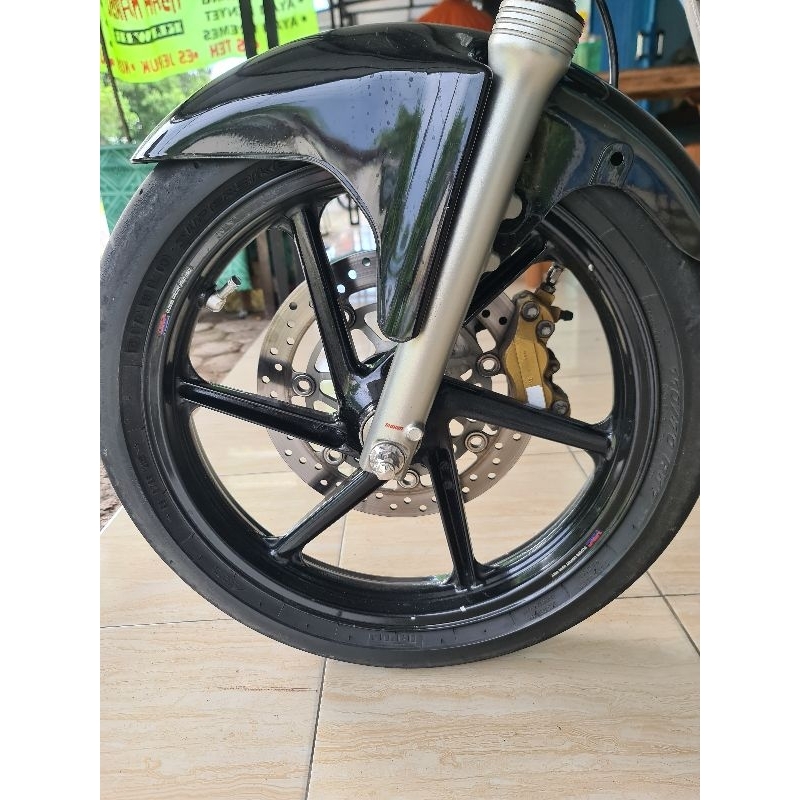 velg ns1 enkei pnp ninja 150 sudah powder coating