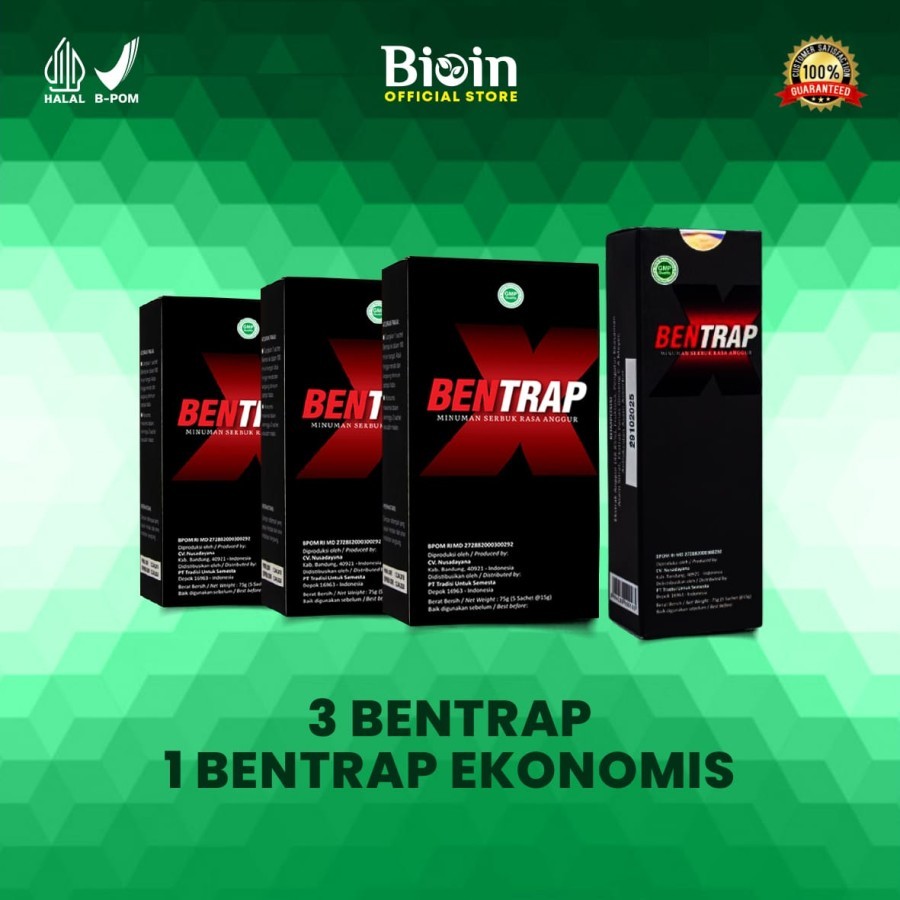3 BENTRAP + 1 BENTRAP EKONOMIS