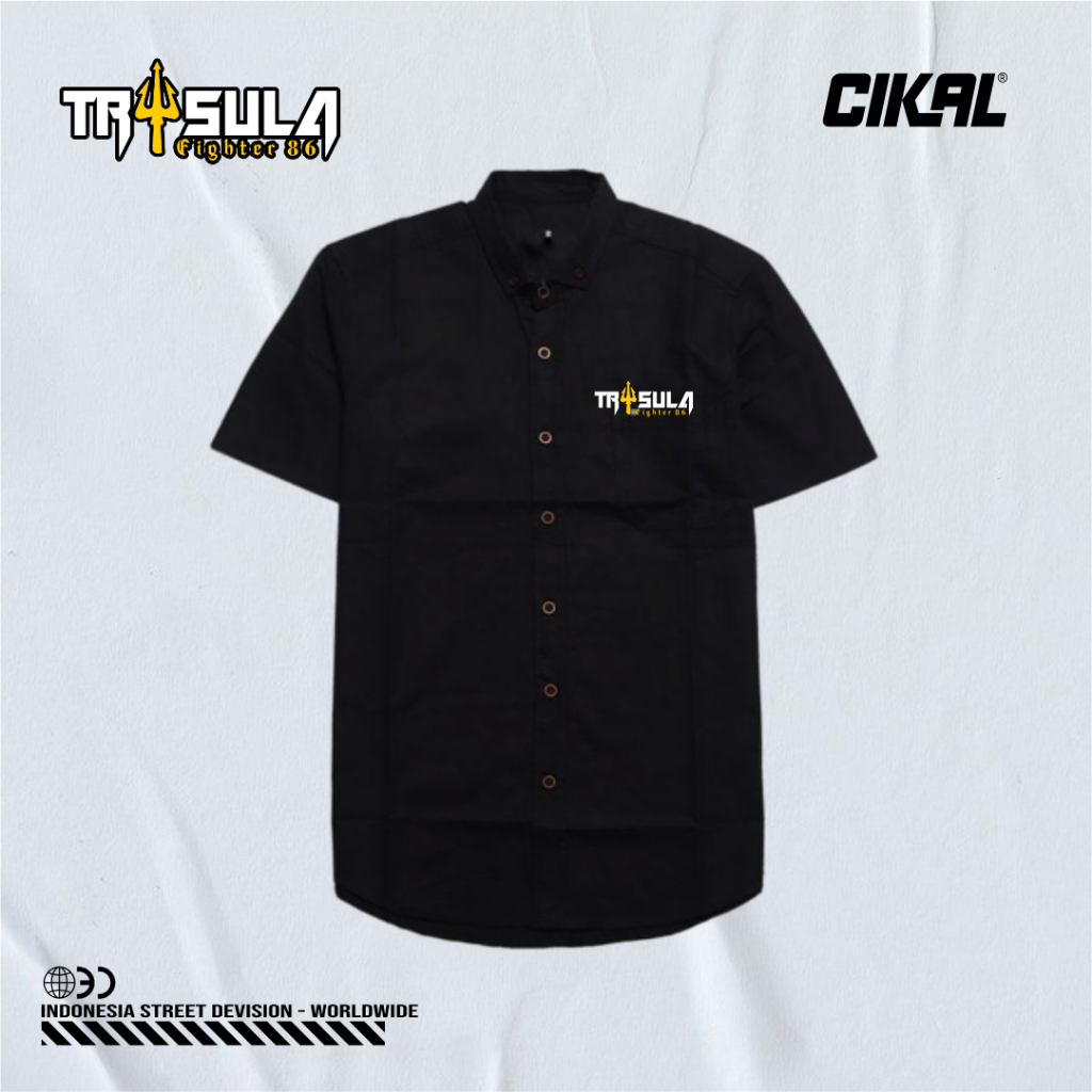 KEMEJA HEM PAGAR NUSA PN ATRIBUT PAGAR NUSA TRISULA