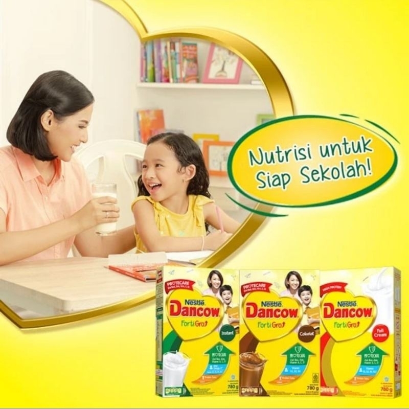 

Dancow Fortigro instan 780gr rasa vanila rasa coklat dan rasa full cream