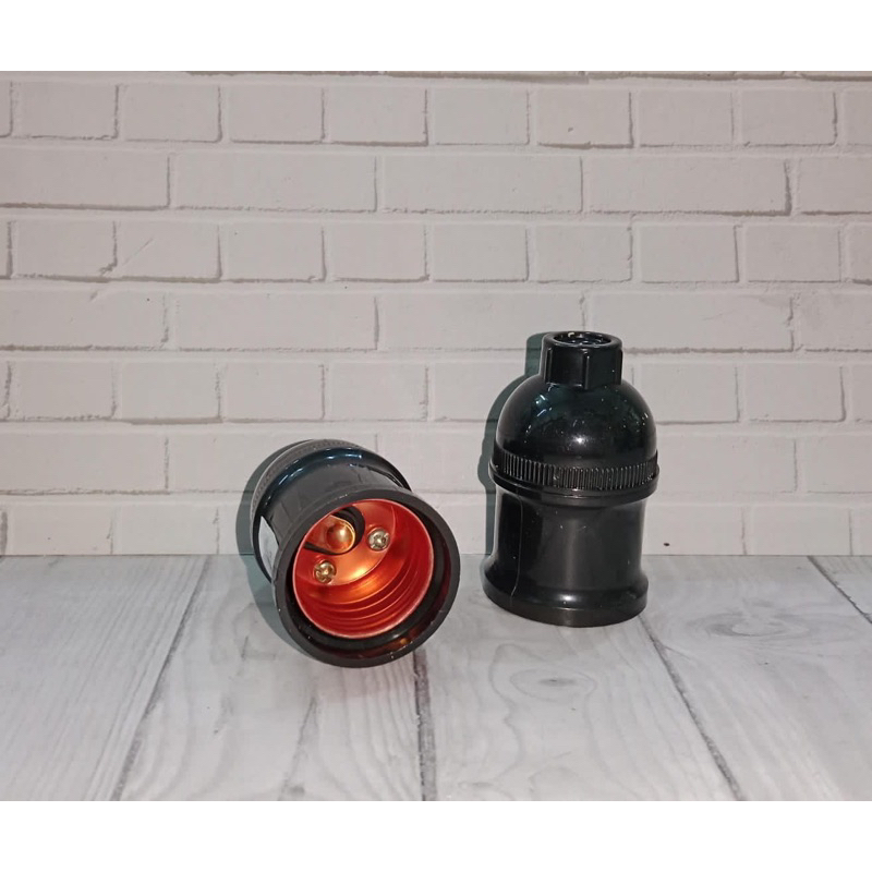 FITTING GANTUNG HITAM HOSHI HS-8211H / FITTING LAMPU - HOSHI