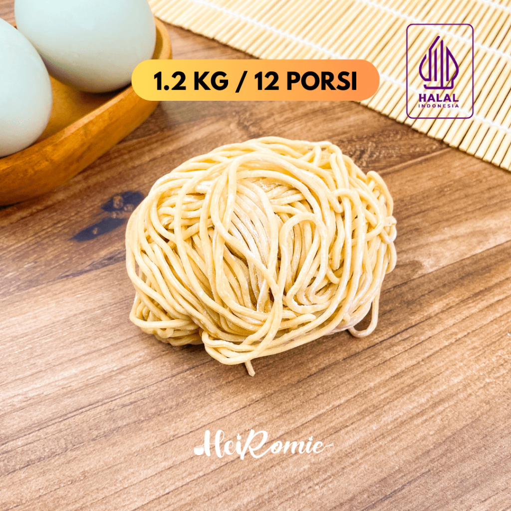 

Ramen Mentah Basah Premium 12 Porsi Restoran