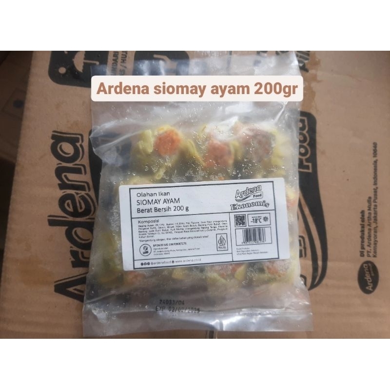 

Ardena siomay ayam