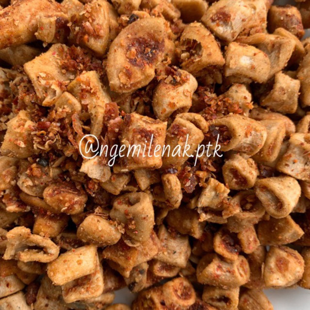 

KERUPUK SOTONG PEDAS 250gr / SOTONG GORENG PEDAS