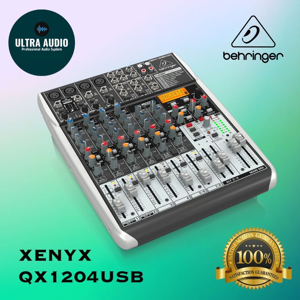 Behringer XENYX QX-1204USB / QX1204USB / QX 1204 USB / QX1204 USB / QX 1204USB Mixer ORIGINAL