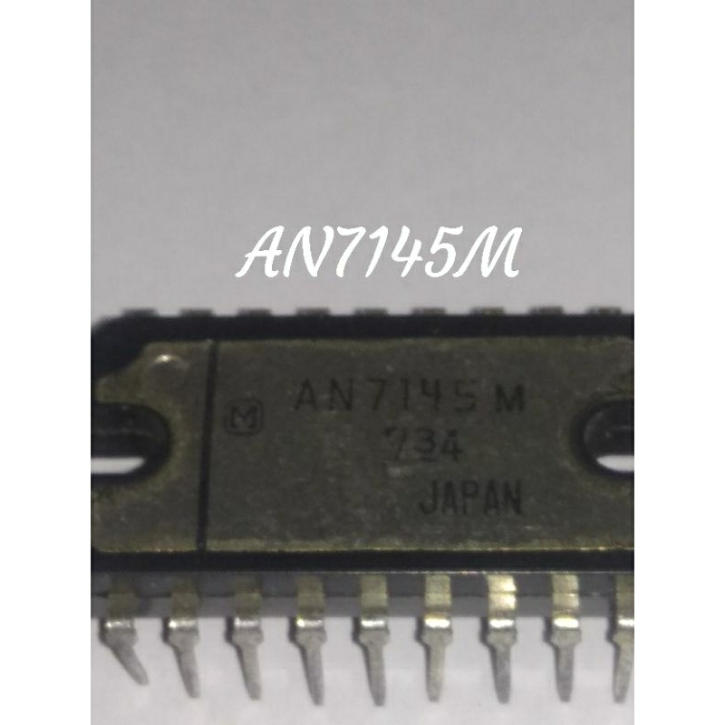 IC AN7145M 3-15watt BTL dual audio power amplifier