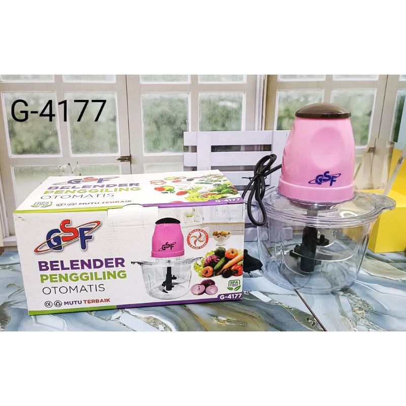 Blender Daging Chopper GSF 4177 2 Liter Blender Kapsul Capsule Blender Bumbu Dapur