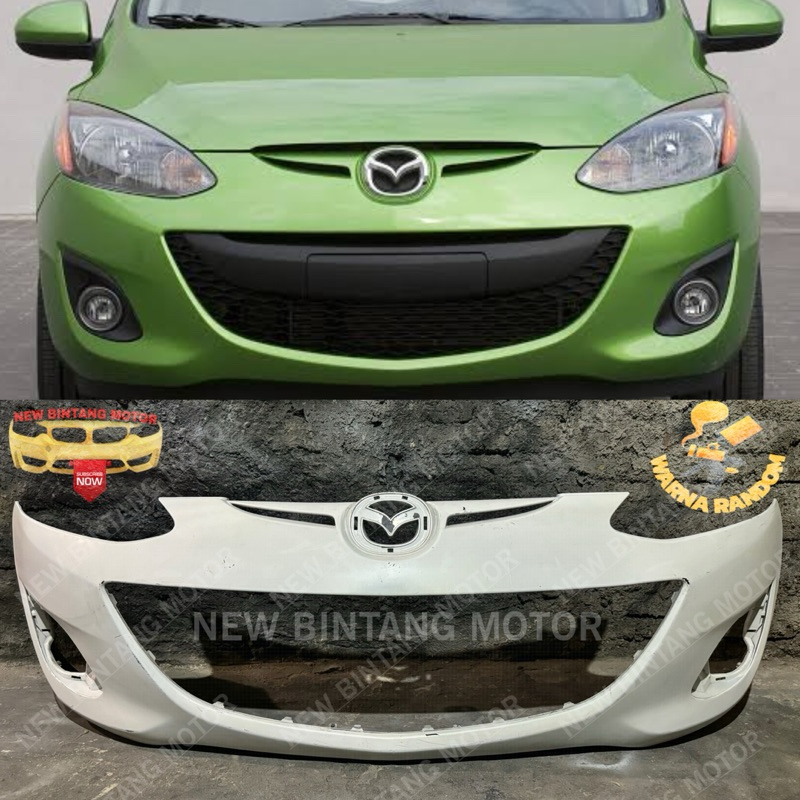 Bumper depan mazda 2 S 2012 2014 original