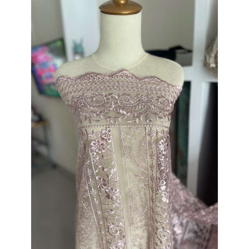 Tule jasmin brokat bakal