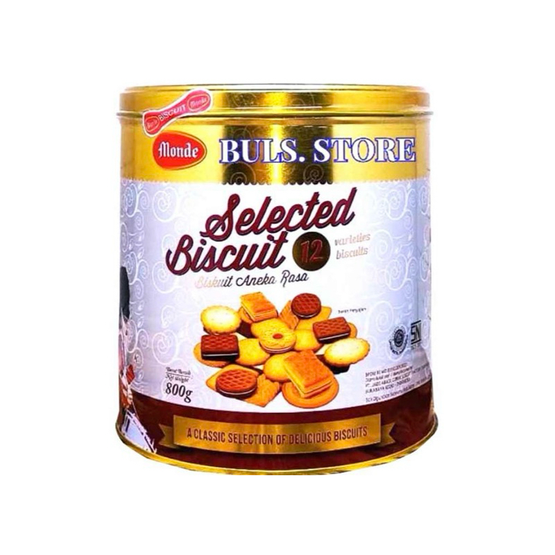 

monde selected biscuit 800g