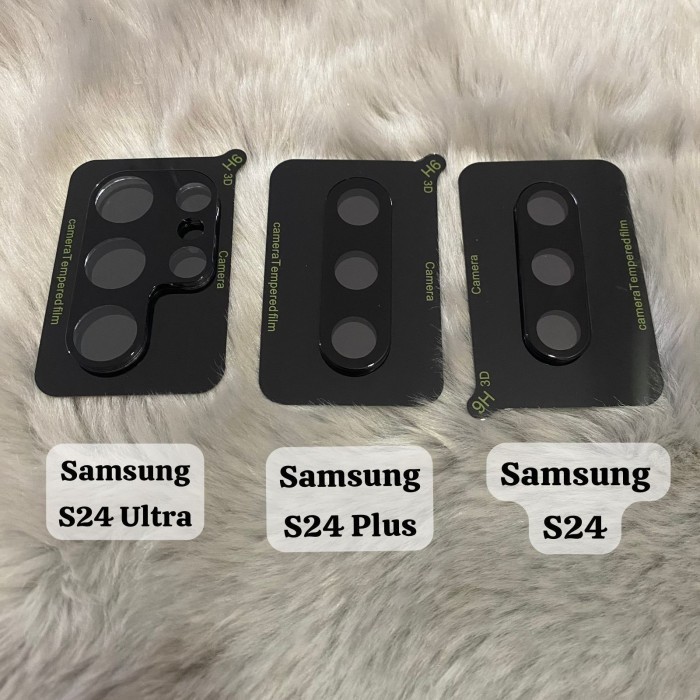 TEMPERED GLASS CAMERA FULL BLACK SAMSUNG S24 S24+ S24 ULTRA S23 FE S23 5G S23 PLUS S23 ULTRA S20 FE 