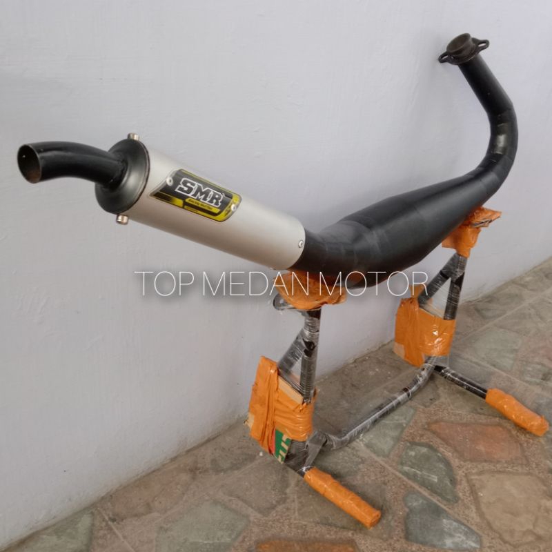 KNALPOT KOLONG RACING KOBRA RX-KING SMR BLACK