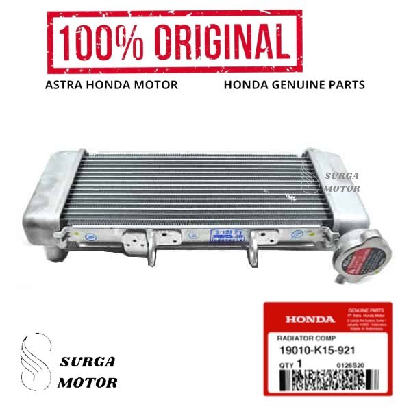Radiator Comp Assy New  CB150R Streetfire LED New CB 150 R K15G K15M CBR 150R 150 CBR150 K45G      1