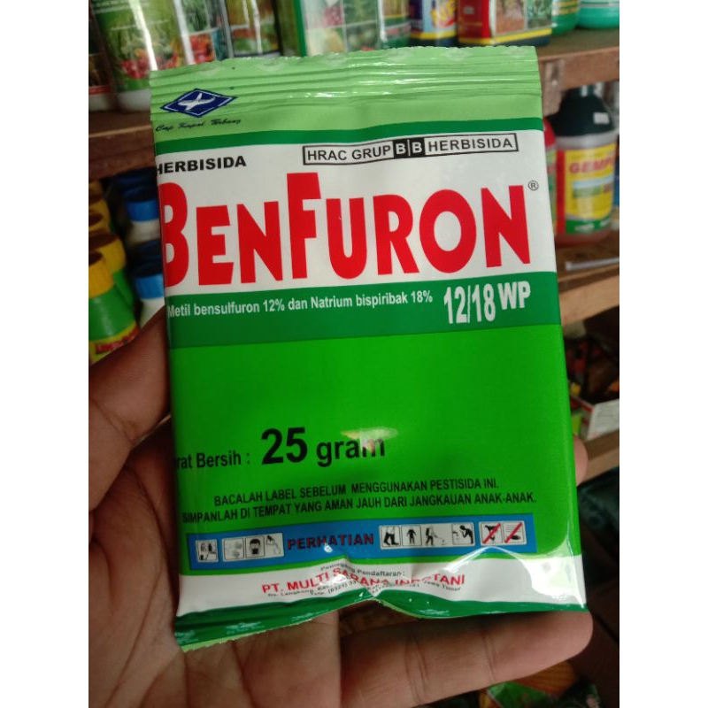 Benfuron 25gram herbisida