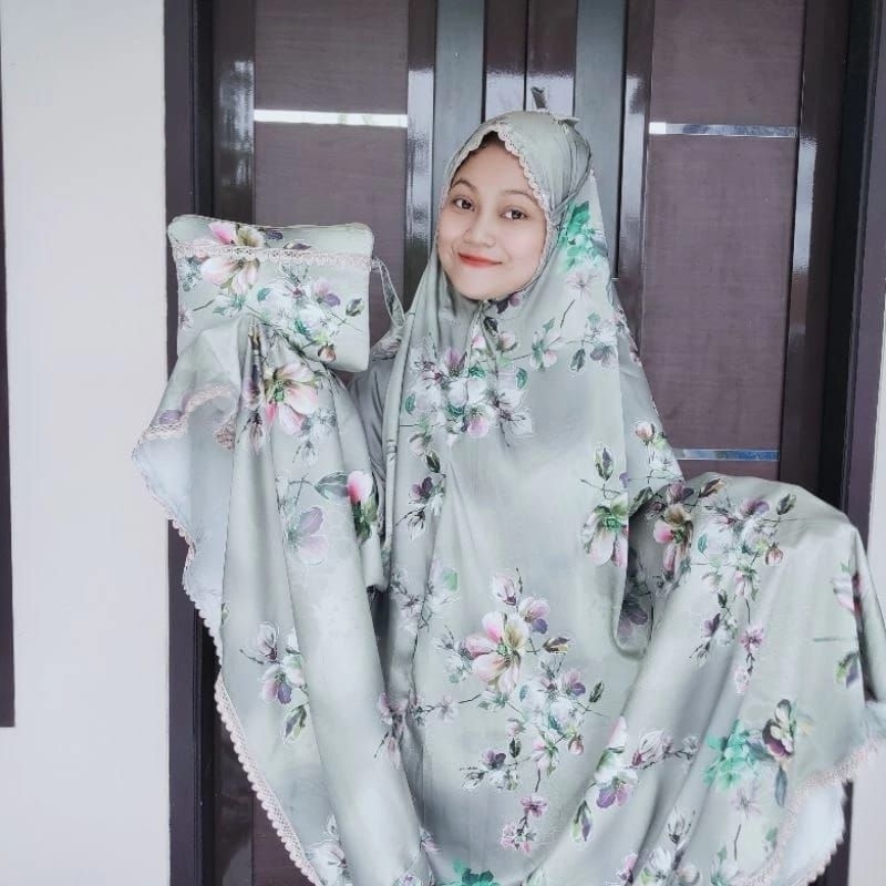 MUKENA TRAVELING DEWASA ARMANI SILKY JUMBO PREMIUM