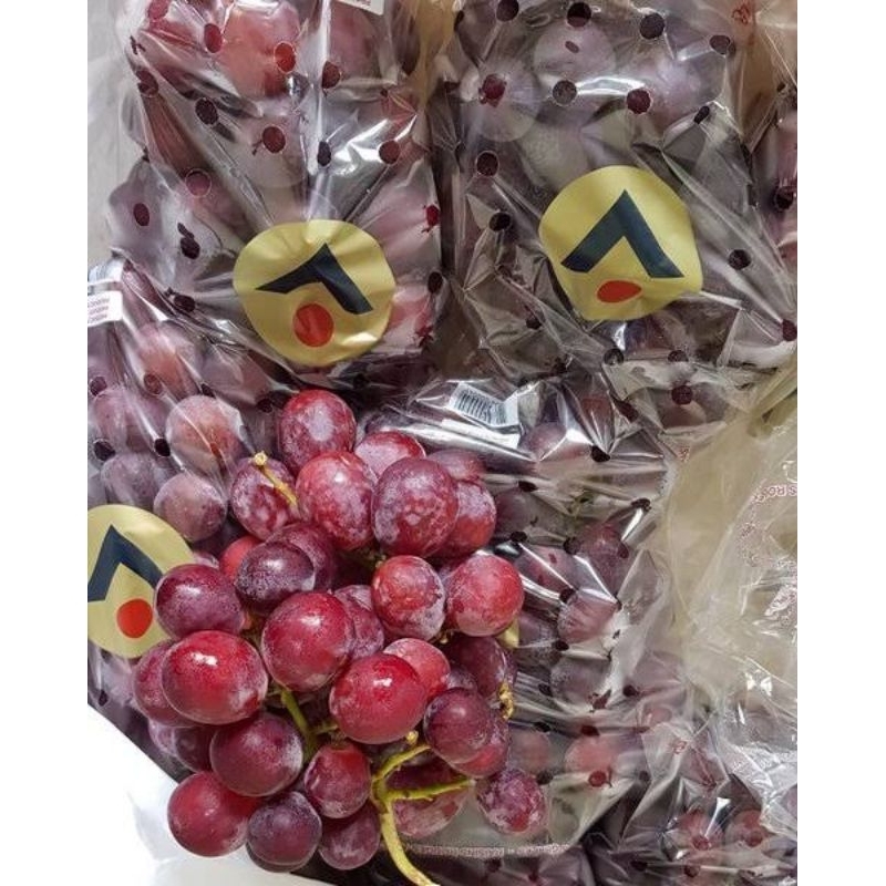 

Anggur Red Globe RRC / Manis ada biji