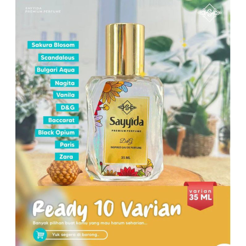 SAYYIDA Sayyida PREMIUM PARFUM Non Alcohol