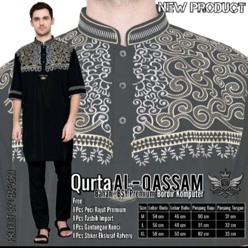 Baju Koko Kurta /Koko kurta terbaru/Baju Koko motif Bordir