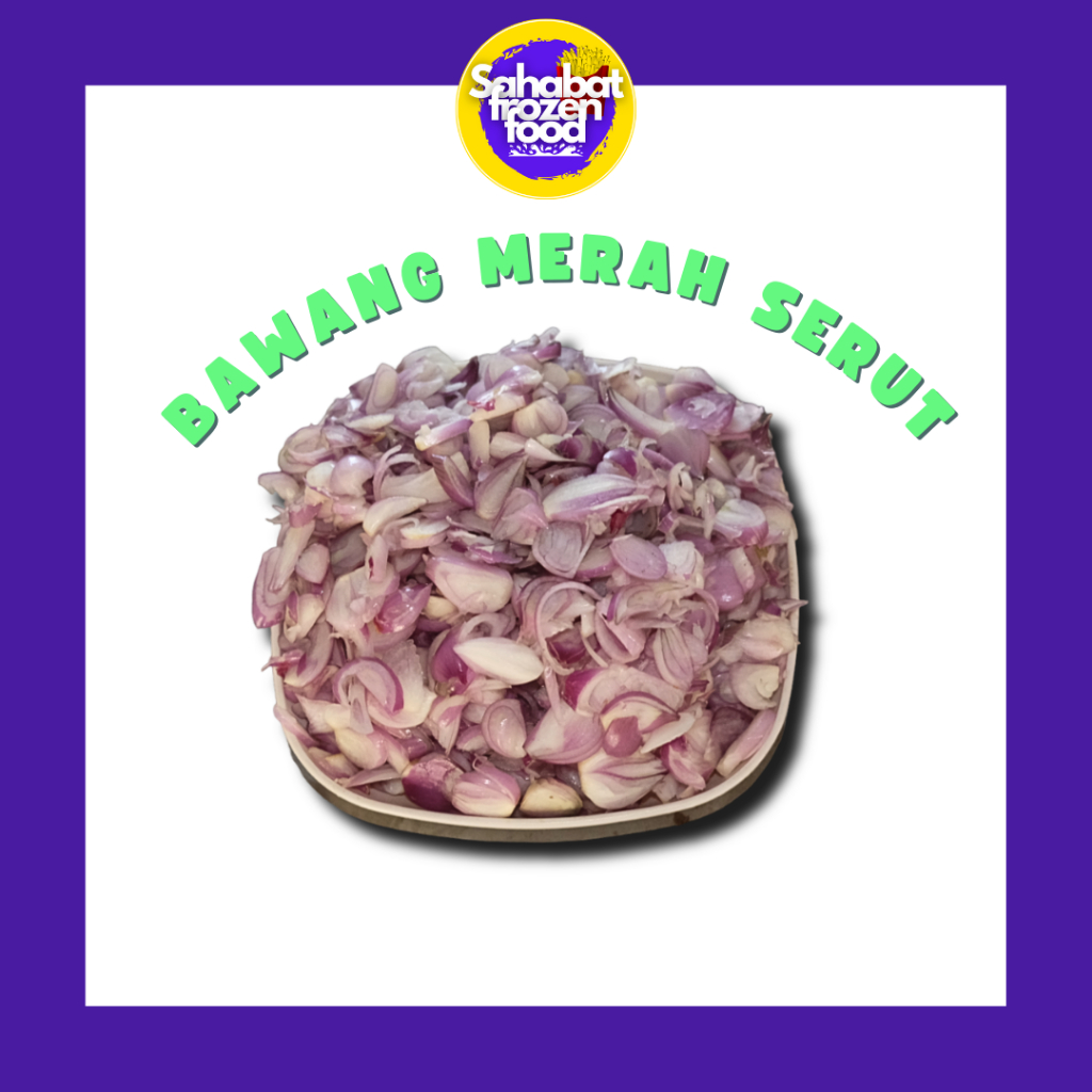 

Bawang Merah Serut / Bawang Serut Segar